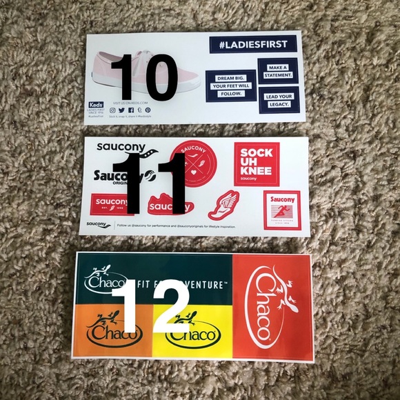 BRAND NAME STICKER SHEET - Picture 4 of 7